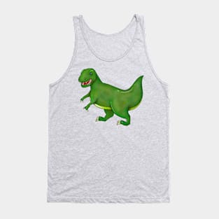 Cartoon Dinosaur Tank Top